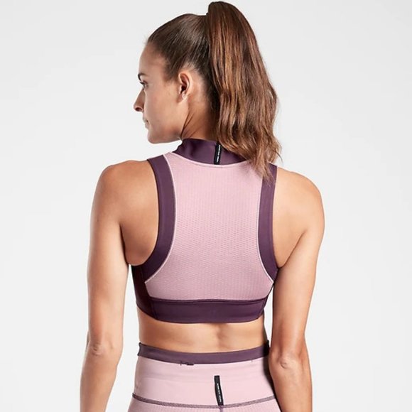 Athleta Legend Zip Front Bra A-C size M * - Picture 3 of 4